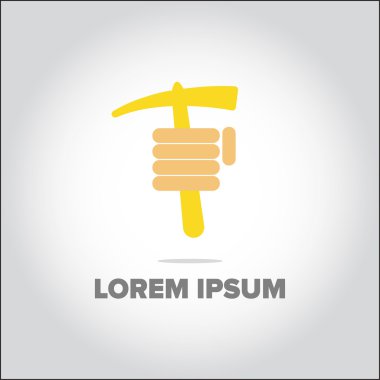 Onarım Tasarım, logo şablonu, temiz vektör