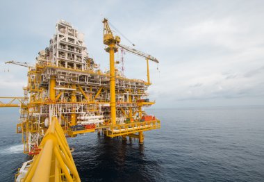 Offshore Endüstri Petrol ve Gaz Üretimi Petrol Boru Hattı.