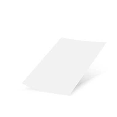 Boş 3D Flyer Model Tasarımı. Vektör illüstrasyonu