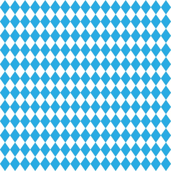 Seamless Bavarian Rhombic Pattern Simple Backgrounds Textures Vector — Stock Vector