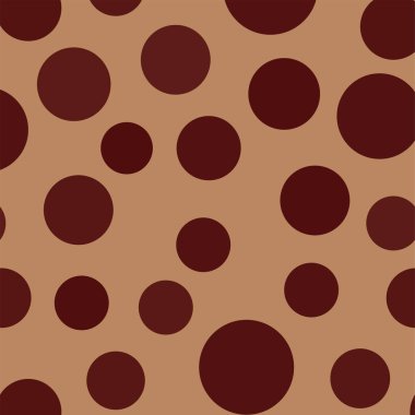 Soyut figürlerle kusursuz desen. Vektör .