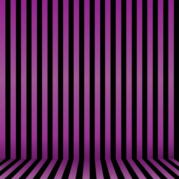 紫と黒のシームレスストライプハロウィンの背景 ベクトル — ストックベクタ