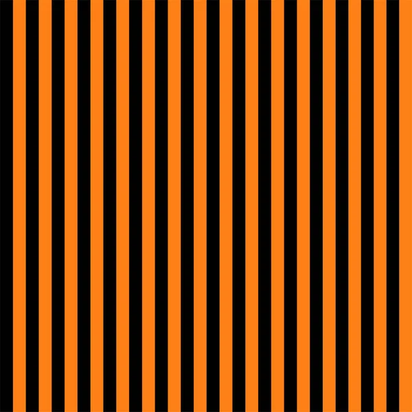 Sömlös Randig Halloween Bakgrund Orange Och Svart Vektor — Stock vektor