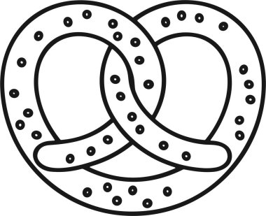 Simge bisküvileri illüstrasyon vektörü