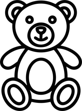 Simge ayı illüstrasyon vektörü