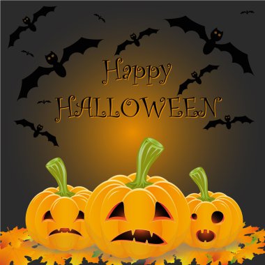 Mutlu Cadılar Bayramı Kartı