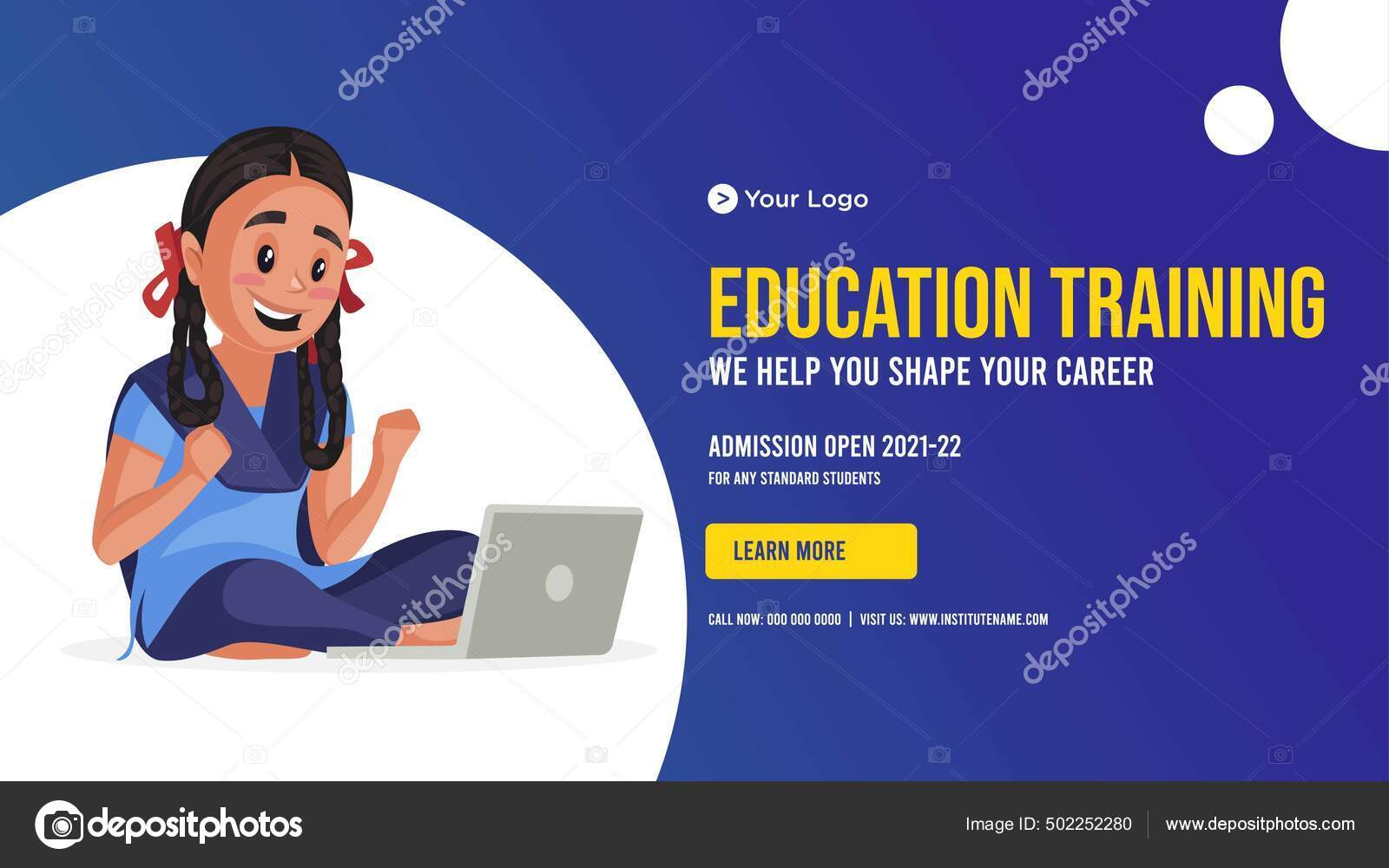 Admission open Vector Art Stock Images | Depositphotos