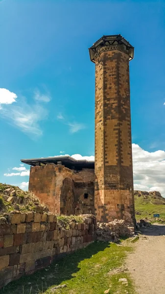 Rovine dell'antica città di Ani, Città di 1001 Chiese, Turchia — Foto Stock