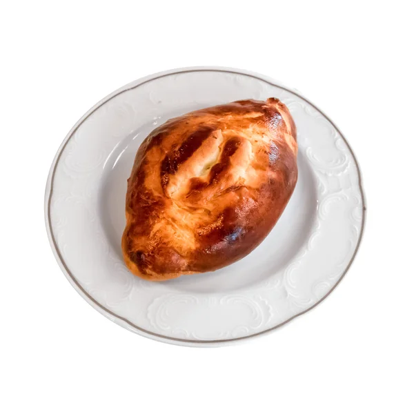 Pastelería tradicional turca en un plato blanco — Foto de Stock