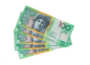 Avustralya para - Aussie para birimi arka plan
