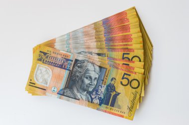 Avustralya para - Aussie para birimi arka plan