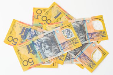 Avustralya para - Aussie para birimi arka plan