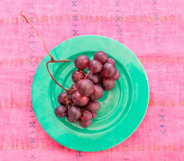 Vue du dessus des raisins frais — Photo