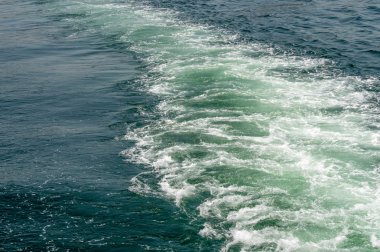 Deniz yüzeyi ile dalgalar