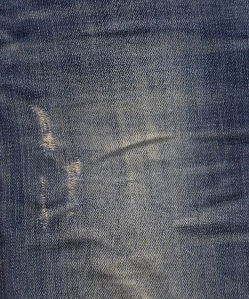Primer plano de tejido vaquero azul — Foto de Stock