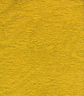 Sarı pamuk havlu yakın çekim