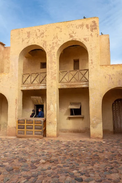Ouarzazate Morocco November 2018 People Cinema Museum Located Side Taourirt — Stock Photo, Image