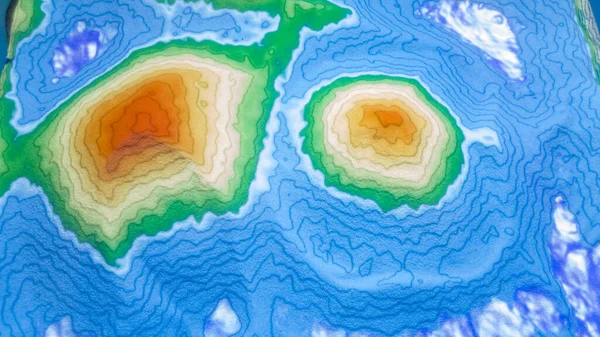 Primer Plano Una Mesa Arena Realidad Aumentada Una Tecnología Avanzada Imagen De Stock