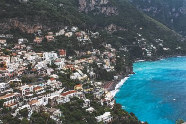 Positano, Amalfi Sahili, Campania, İtalya