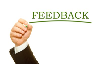 beyaz üzerinde izole iş işadamı yazma kırpılmış çekim yazıt