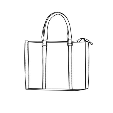 Yama tasarımlı bir el çantasının ayrıntılı tasviri ve uygun bir çanta, moda aksesuarları sergileniyor..