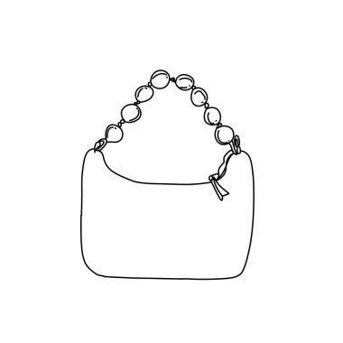 Özel boncuklu bir el çantası, her kıyafete biraz incelik katmak için mükemmel. Çantalar basit tasarım kulpun karmaşık detaylarını vurgular.