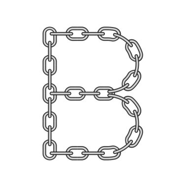 Alfabe zinciri B, mektupta ayarla