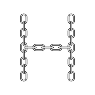 Alfabe zincirindeki harfi H, ayarla