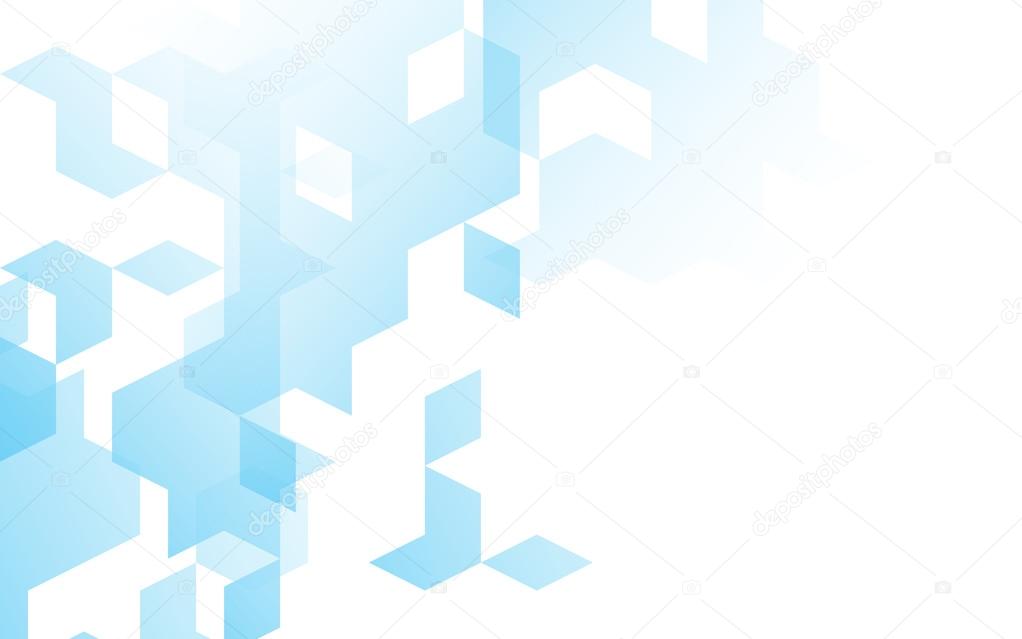 Cor De Plano De Fundo Azul Do Diamante Abstrata Caixa Quadrada