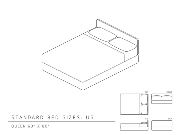 92 Queen Size Bed Vector Images Free, Philippines Queen Size Bed Dimensions
