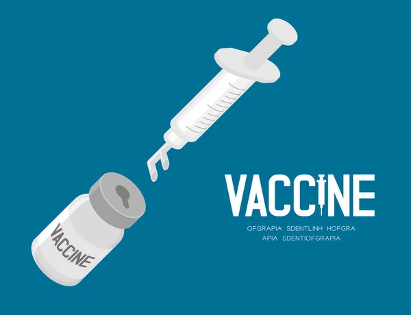 Isometric Covid Vaccine Bottle Keyhole Checuinge Key Vaccination Campaign Problem — 스톡 벡터