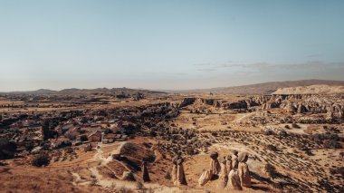 Vadi, kayalar ve taşlar Kapadokya, Türkiye