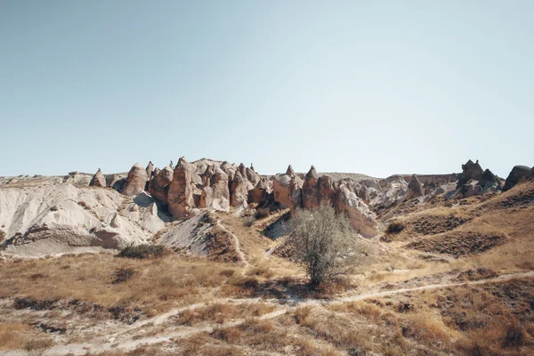 Valley, Rocks and Stones of Cappadocia, Turkey — Stock Photo, Image