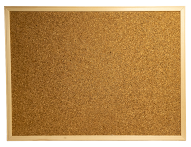 Açık ahşap çerçeveli boş bir mantar uyarı tahtası. İğneleme notları, hatırlatıcılar ya da fotoğraflar için mükemmel. Kalıplaşmış yüzey, kolay kullanım için şeffaf bir arkaplan üzerinde izole edilmiş ofis, okul veya ev organizasyonu için klasik bir görünüm sağlar..