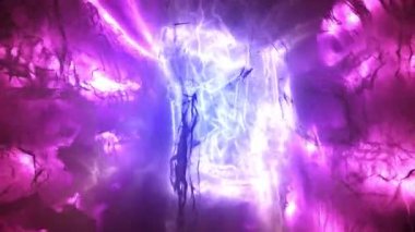 Dinamik Soyut Enerji Alanı Görselleştirme Döngüsü