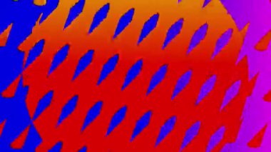 Renkli Şekillerle Canlı ve Dinamik Soyut Arkaplan Canlandırması