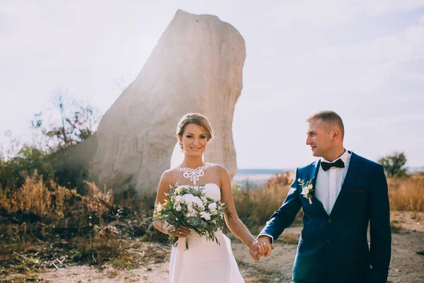 Couple de mariage élégant — Photo