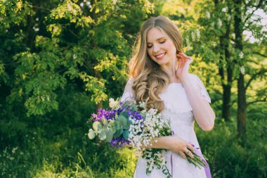 Rustik buket gelinle 