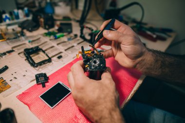 Adam sabitleme kamera