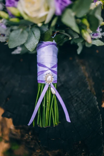 新娘捧花的装饰 — 图库照片