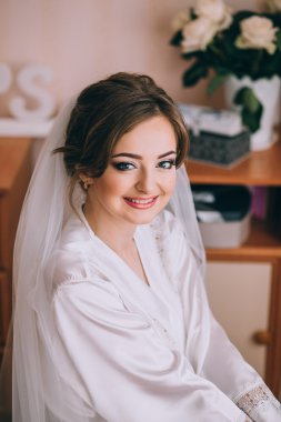 Gelin yatak odasında