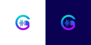 G Harfi Müzik, Podcast, Akış ve Ses Teknolojisi Markası Kulaklık Şablonu