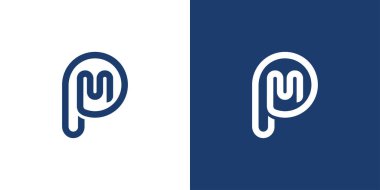 Modern ve Profesyonel Markalaşma İçin M P Logosu Tasarımı