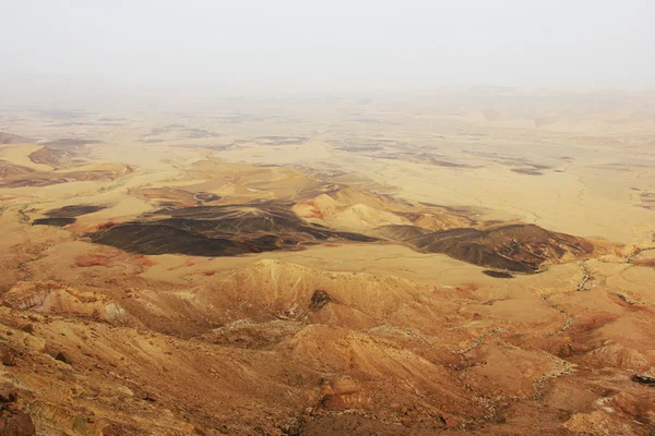 Pustyni Negew i krater Ramon. — Zdjęcie stockowe