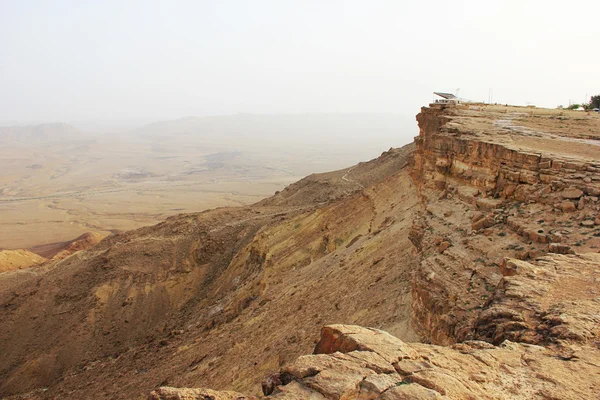 Deserto de Negev e cratera Ramon . — Fotografia de Stock