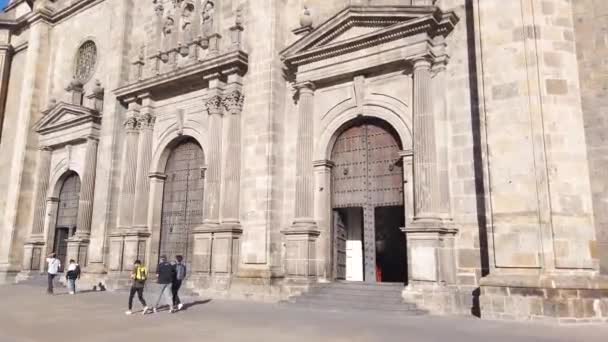 Catedral Guadalajara Jalisco Mexico Iglesia Principal — Vídeos de Stock