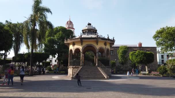 Kiosko Pueblito Guadalajara Tlaquepaque — Vídeos de Stock