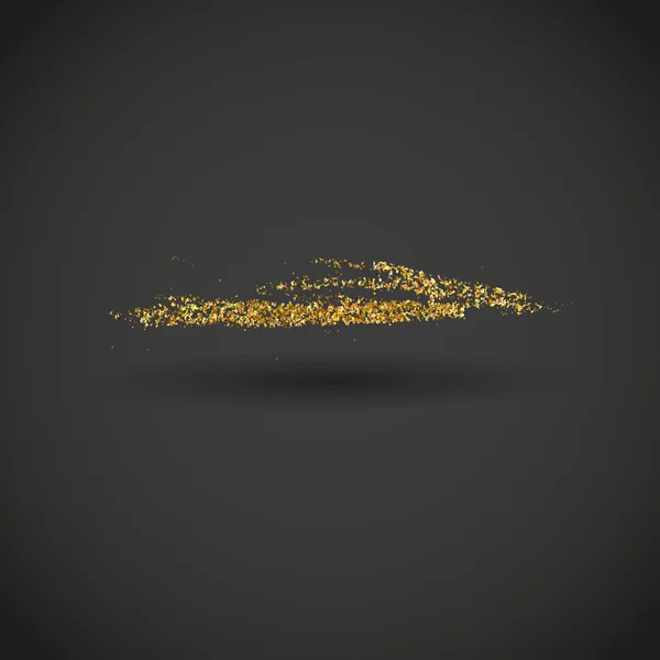 Parıldayan altın Glitter.