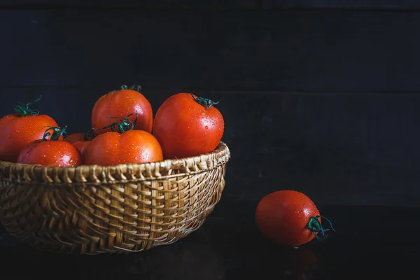 Οι ώριμες ντομάτες — Φωτογραφία Αρχείου