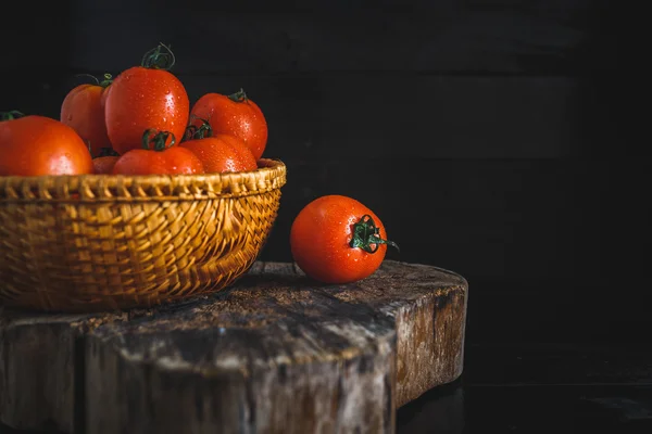 Os tomates maduros — Fotografia de Stock